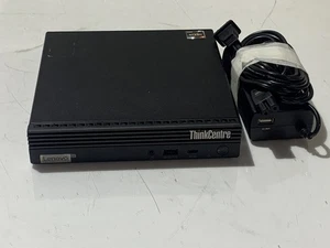 LENOVO THINKCENTRE M75Q GEN2 RYZEN 5 PRO 4650GE@3.3GHZ 8GB 256GB NVMe W10P W\AC - Picture 1 of 8