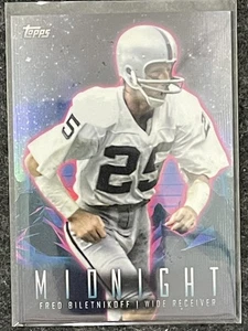 2023 Topps Composite #337 Fred Biletnikoff Oakland Raiders - Bild 1 von 2