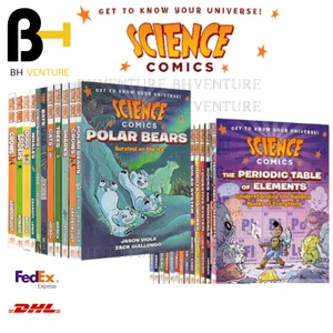 Science Comics Series: Get to Know Your Universe 30 Books Complete Set Kids - Picture 1 of 18