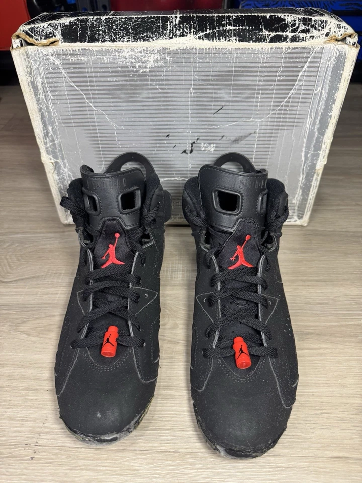 Talla 10 - 2000 Air Jordan 6 Retro Infrarrojo (136038-061) Foto 1 de 4