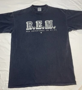Vintage R.E.M. Promo T-Shirt New Adventures In Hi-Fi Men’s XL RARE 90’s Single - Picture 1 of 5