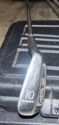 Spalding Elite Plus 10 Wedge Steel Shaft Mens RH 34” Golf Club - Image 1 of 4