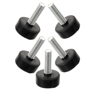5 Piezas Ajustable Antideslizante Pie Accesorios Silla Patas Repuesto - Imagen 1 de 12