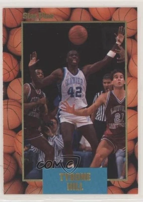 1990 Star Pics Medallion Edition Tyrone Hill #38 Rookie RC - Image 1 of 2