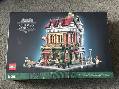 LEGO Icons Tudor Corner Mini House 10350, 3266 Pieces, For Adults 18+ - Image 1 of 3