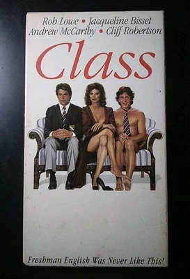 Class (VHS, 1983) Rob Lowe, John Cusack, Andrew McCarthy  Foto 1 de 3