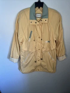 Vintage Current Seen Women S Butterscotch Snap Lined Jacket - Picture 1 of 12