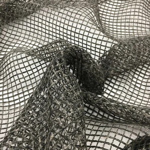 Labyrinth Steel Voile SMD/ILIV Curtain Fabric Material 300 cm width - Picture 1 of 2