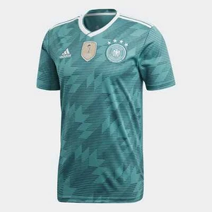 CAMISETA ADIDAS ALEMANIA HOMBRE VISITANTE ESTADIO 2018/19 TALLA HOMBRE PEQUEÑA SOLO VERDE - Imagen 1 de 11