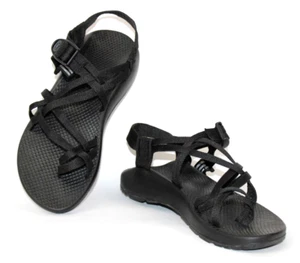 Chaco ZX2 Classic Water Sport Sandals Black Strappy Women Size 9 J105492 - Picture 1 of 13