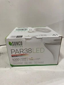 Sunco Lighting 4 Pack PAR38 LED Bulb with  Assorted Colors , Sizes  - Picture 1 of 1