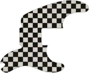 WD Custom Pickguard For Fender Sting Signature Precision Bass #CK01 Checkerbo... - Picture 1 of 1