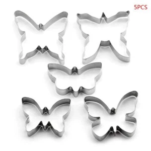 KittyTheme Shape Cottura Antiaderente in Acciaio Inox per Alimenti 5 Pezzi - Foto 1 di 8
