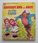 RAGGEDY ANN AND ANDY On The Farm Vintage Children's Tell A Tale Book Eileen Daly