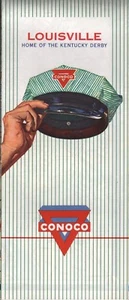 Conoco Road Map 1962: Louisville NOS - Bild 1 von 1