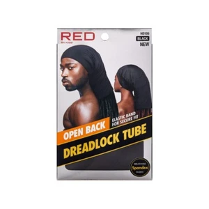 RED BY KISS ELASTIC BAND OPEN BACK DREADLOCK TUBE #HD105 BLACK - Picture 1 of 6