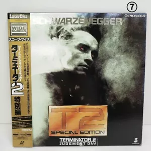 Terminator 2: Judgement Day - Special edition - Laserdisc Japan LD w/Obi F/S - Picture 1 of 5