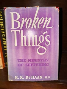 1948 Broken Things: Why We Suffer By M.R. De Haan Very Good - Photo 1/3