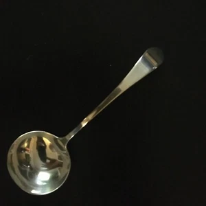 Frank M. Whiting Co. Sterling Silver Cream Ladle Old Hampshire No Mono  - Picture 1 of 7
