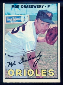 1967 TOPPS OPC O PEE CHEE BASEBALL #125 Moe Drabowsky EX-NM Baltimore Orioles - Picture 1 of 2