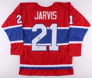 Doug Jarvis Signed Canadiens Jersey (Beckett COA) Playing career 1975–1988 - Picture 1 of 5