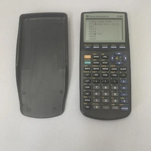 Texas Instruments TI-83 Handheld Graphing Calculator - Picture 1 of 7