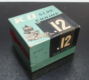 K.O. mighty .12 2 cycle glow engine for control line new f/s - Picture 1 of 21