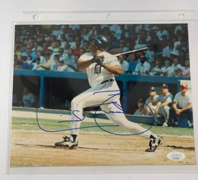 Cecil Fielder Detroit Tigers Signed 8x10 Photo JSA COA AF75594 - Image 1 of 4