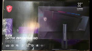 MSI MPG321UR QD 32" Gaming Monitor, 3840 x 2160 (UHD), IPS with Quantum Dot - Picture 1 of 4