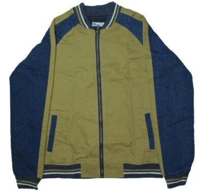 CHAQUETA BOMBER CALAVERA HILOS ÉPICOS NIÑOS GRANDES GRANDE Y XL NUEVA ARENA CARAMELO venta al por menor $70 Foto 1 de 4