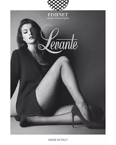 Medias Levante Classic Fishnet negras S/M - Imagen 1 de 5