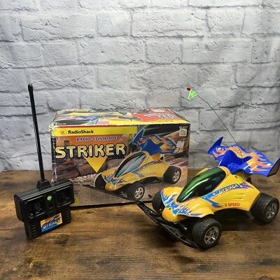 Vintage Radio Shack Radio Controlled Race Car Striker Off Road Tested & Working - Image 1 of 4