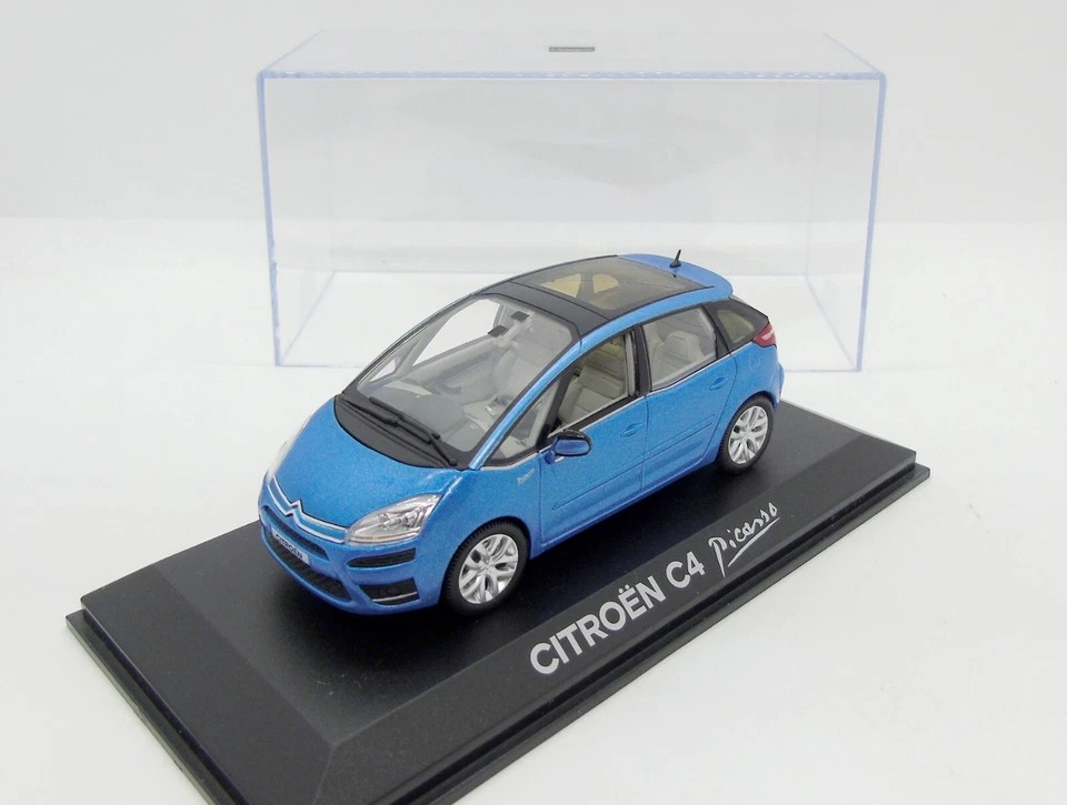 GC3707 NOREV / CITROEN PICASSO II PHASE I AMBIANCE 2006/2010 BLEU METAL 1/43 - Photo 1/4