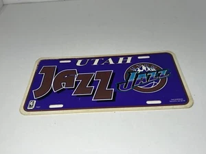Vintage Utah Jazz License Decal - Picture 1 of 1