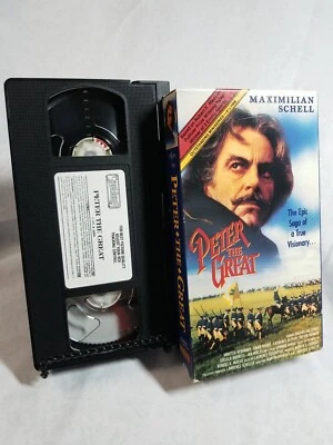 Peter The Great VHS VCR Video Tape Movie Omar Sharif Foto 1 de 2