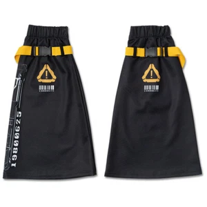 NEW ACDC Rag - Error Code Cyberpunk Tech Black Yellow Leg Warmer - Picture 1 of 3