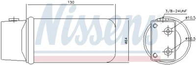 Dryer, air conditioning for ROVER MG HONDA:COUPE,400 II,200 Coupe,400 Tourer, - Image 1 of 2