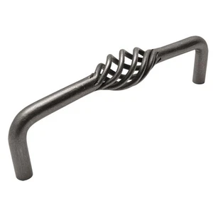 Cosmas Cabinet Hardware Weathered Nickel Birdcage Handle Pulls #9992-128WN - Picture 1 of 1