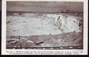 1948 -- CARRIERE DE CALCAIRE ENTRE CAEN ET FALAISE - Picture 1 of 1