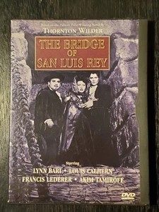 The Bridge of San Luis Rey (DVD, 1944) OOP Image Snapcase Thornton Wilder Movie - Foto 1 di 6