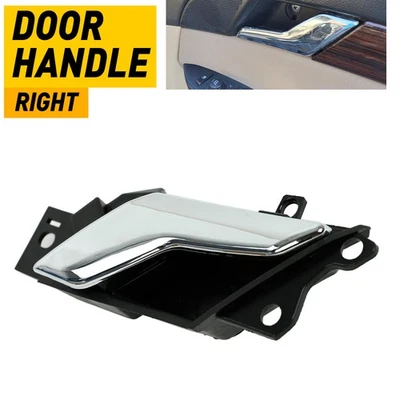 Manija de puerta interior interior del lado derecho cromada para Saturn Vue 2008 2009 2010 Foto 1 de 4