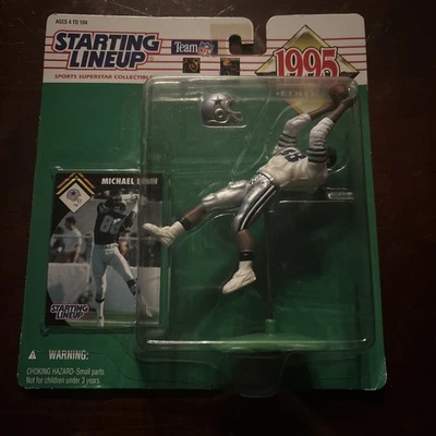 1995 Starting Lineup Michael Irvin Figure - Image 1 of 2
