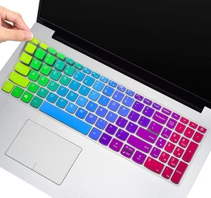 Funda de teclado para Lenovo Ideapad 3 15 15.6 17.3 pulgadas Rainbow 2020 2021 - Imagen 1 de 7
