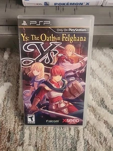 🗡️ Ys: The Oath in Felghana (PSP) - CIB Complete & Tested! Very Good Condition - Picture 1 of 4