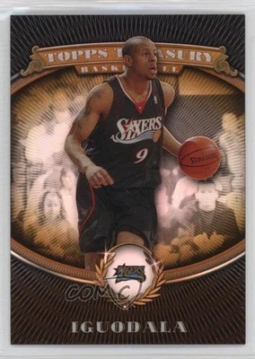 2008-09 Topps Treasury Bronze Refractor /999 Andre Iguodala #51 - Image 1 of 2