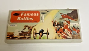 Vintage Pencil Case Famous Battles Spinning Rotating Calendar Empire Pencil Co - Picture 1 of 5