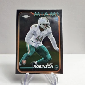 Chop Robinson 2024 Topps Chrome #225 Rookie RC Dolphins - Picture 1 of 2