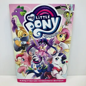 My Little Pony: The Manga - A Day in the Life of Equestria Omnibus By David L. - Picture 1 of 15