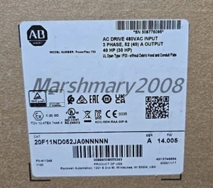 NEW 20F11ND052JA0NNNNN PowerFlex Air Cooled 753 AC Drive - Picture 1 of 10
