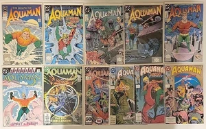 Lot of 11 AquamanComic Books DC Comics. Benefits Rescue Animals - Picture 1 of 12